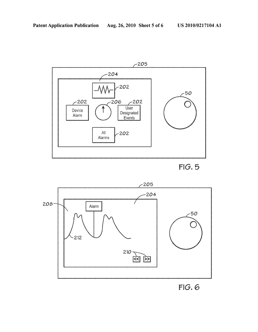 SYSTEM AND METHOD FOR DISPLAY CONTROL OF PATIENT MONITOR - diagram, schematic, and image 06