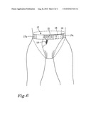 BELTED ABSORBENT GARMENT diagram and image