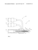 Device for administering an at least two-component substance diagram and image