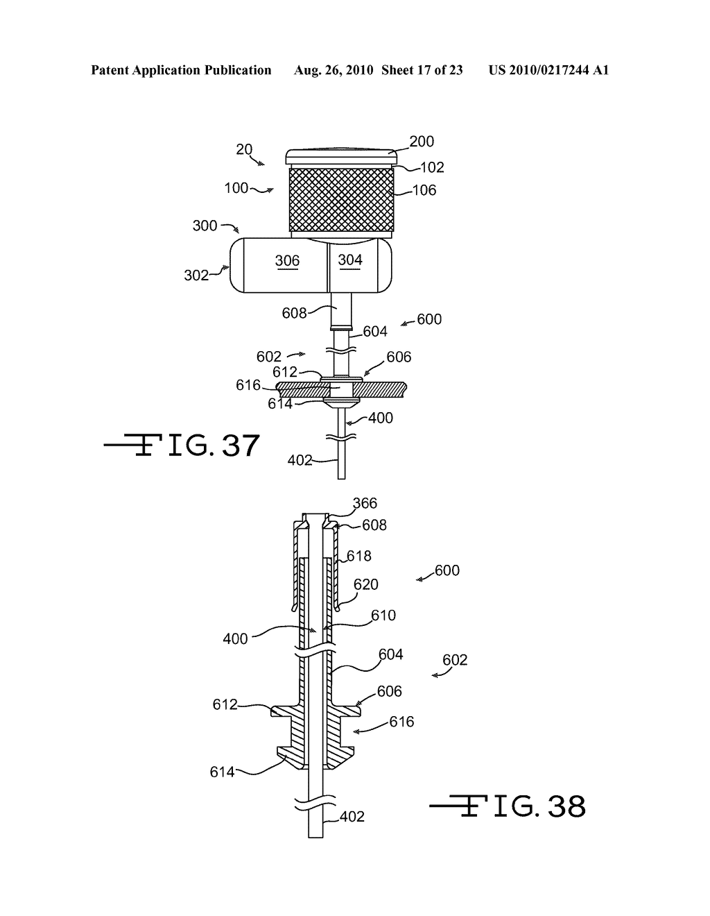 FLUID CARTRIDGES INCLUDING A POWER SOURCE AND PARTIALLY IMPLANTABLE MEDICAL DEVICES FOR USE WITH SAME - diagram, schematic, and image 18