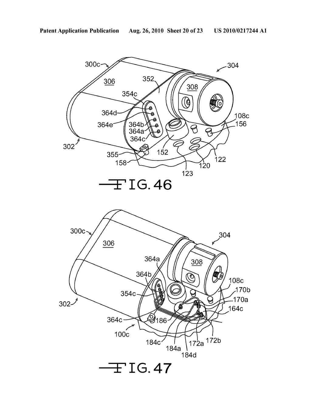 FLUID CARTRIDGES INCLUDING A POWER SOURCE AND PARTIALLY IMPLANTABLE MEDICAL DEVICES FOR USE WITH SAME - diagram, schematic, and image 21