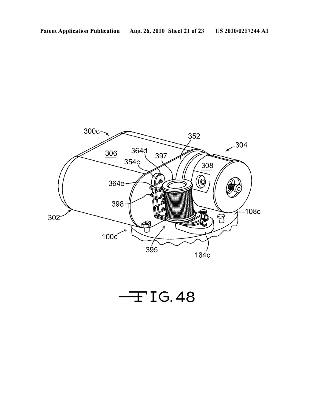 FLUID CARTRIDGES INCLUDING A POWER SOURCE AND PARTIALLY IMPLANTABLE MEDICAL DEVICES FOR USE WITH SAME - diagram, schematic, and image 22