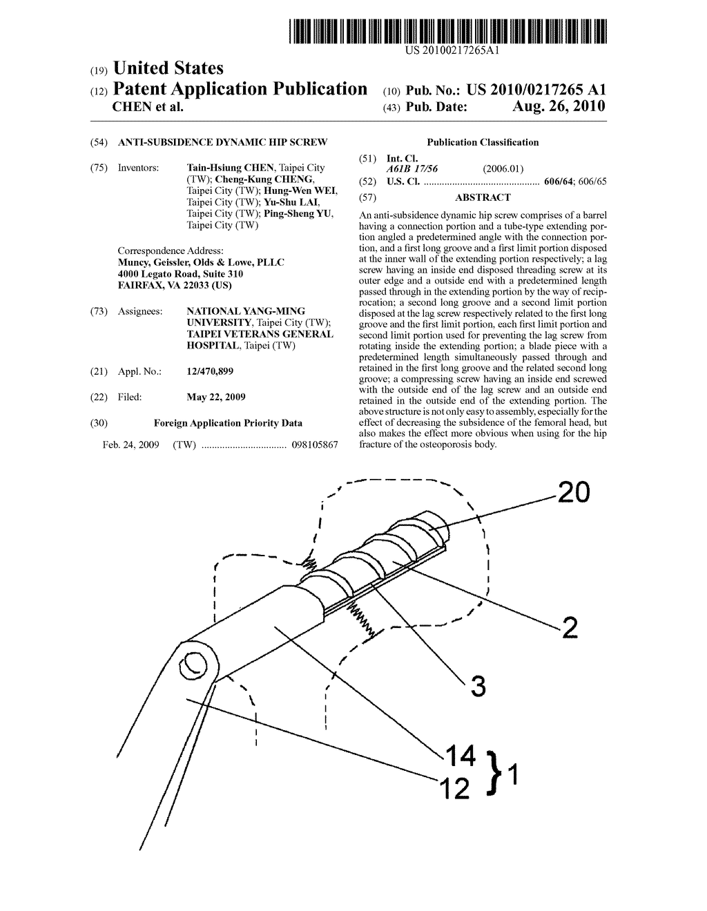 ANTI-SUBSIDENCE DYNAMIC HIP SCREW - diagram, schematic, and image 01