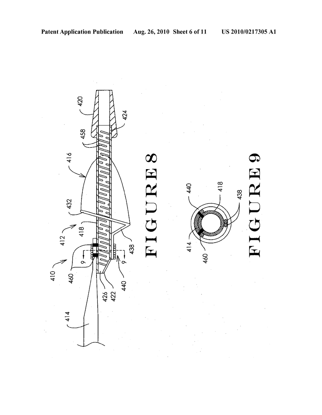 EMBOLIC PROTECTION FILTERING DEVICE THAT CAN BE ADAPTED TO BE ADVANCED OVER A GUIDEWIRE - diagram, schematic, and image 07