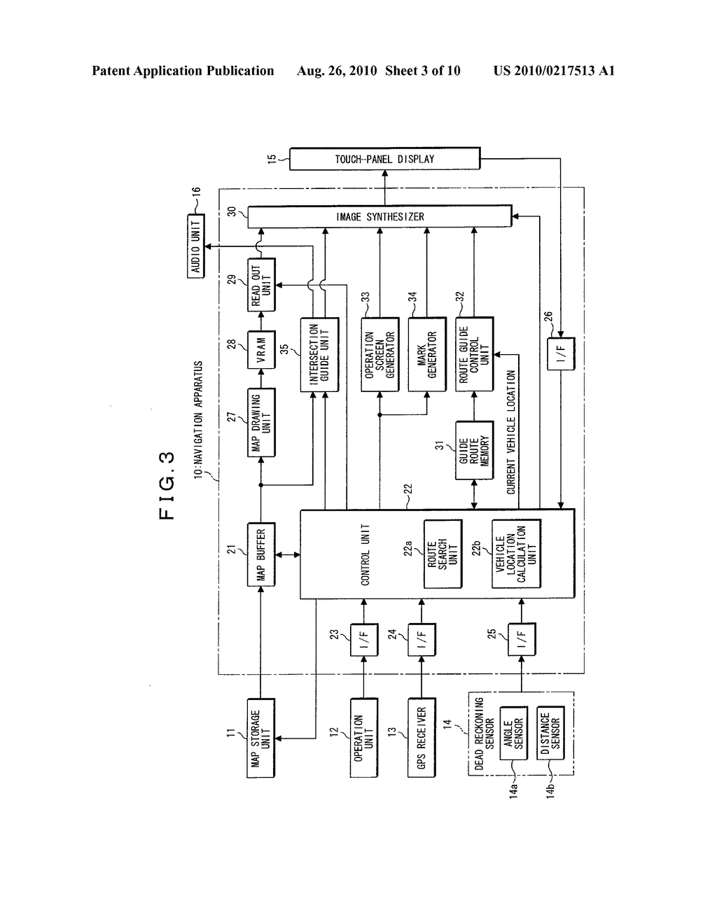 Navigation Apparatus and Route Search Method - diagram, schematic, and image 04