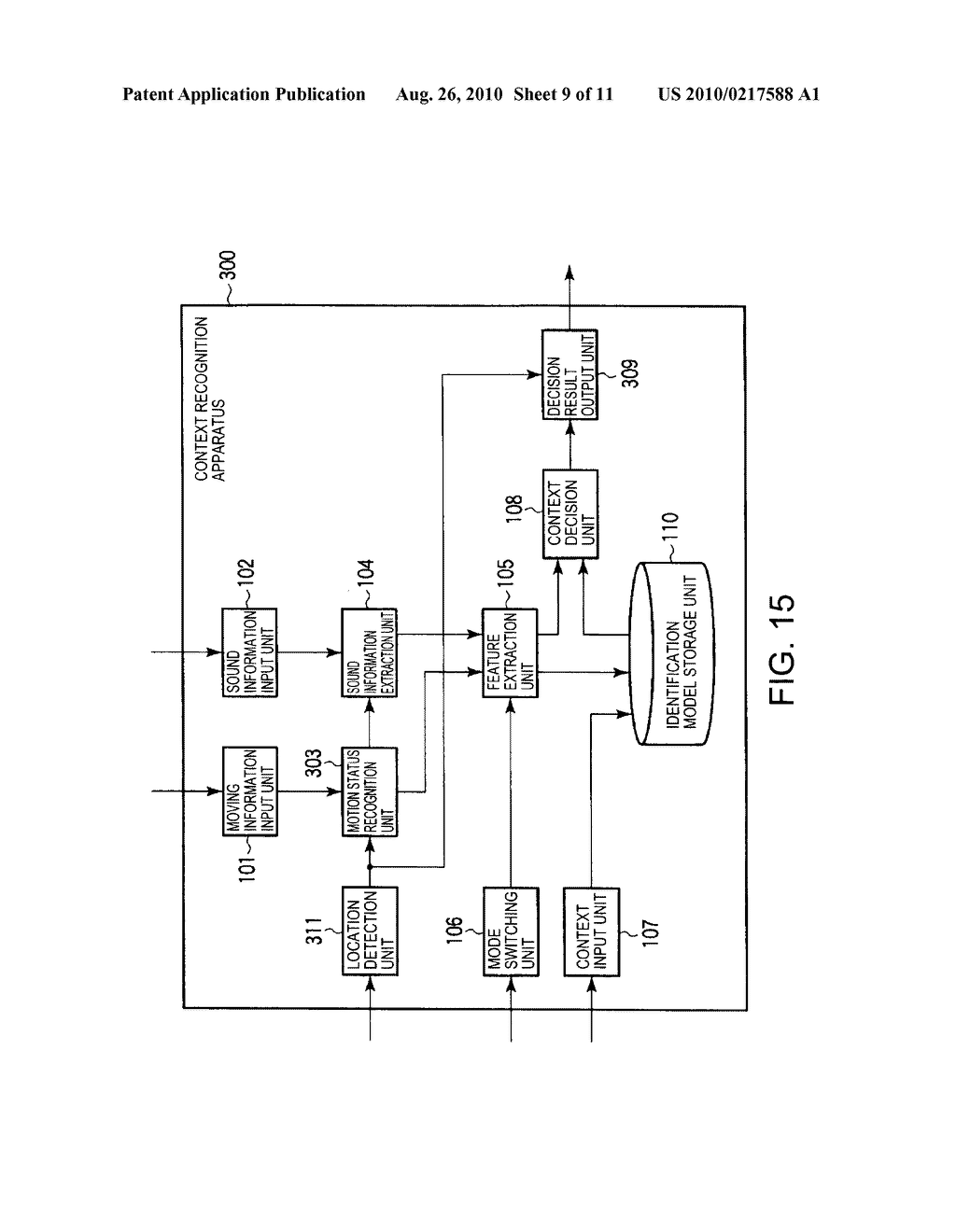 APPARATUS AND METHOD FOR RECOGNIZING A CONTEXT OF AN OBJECT - diagram, schematic, and image 10