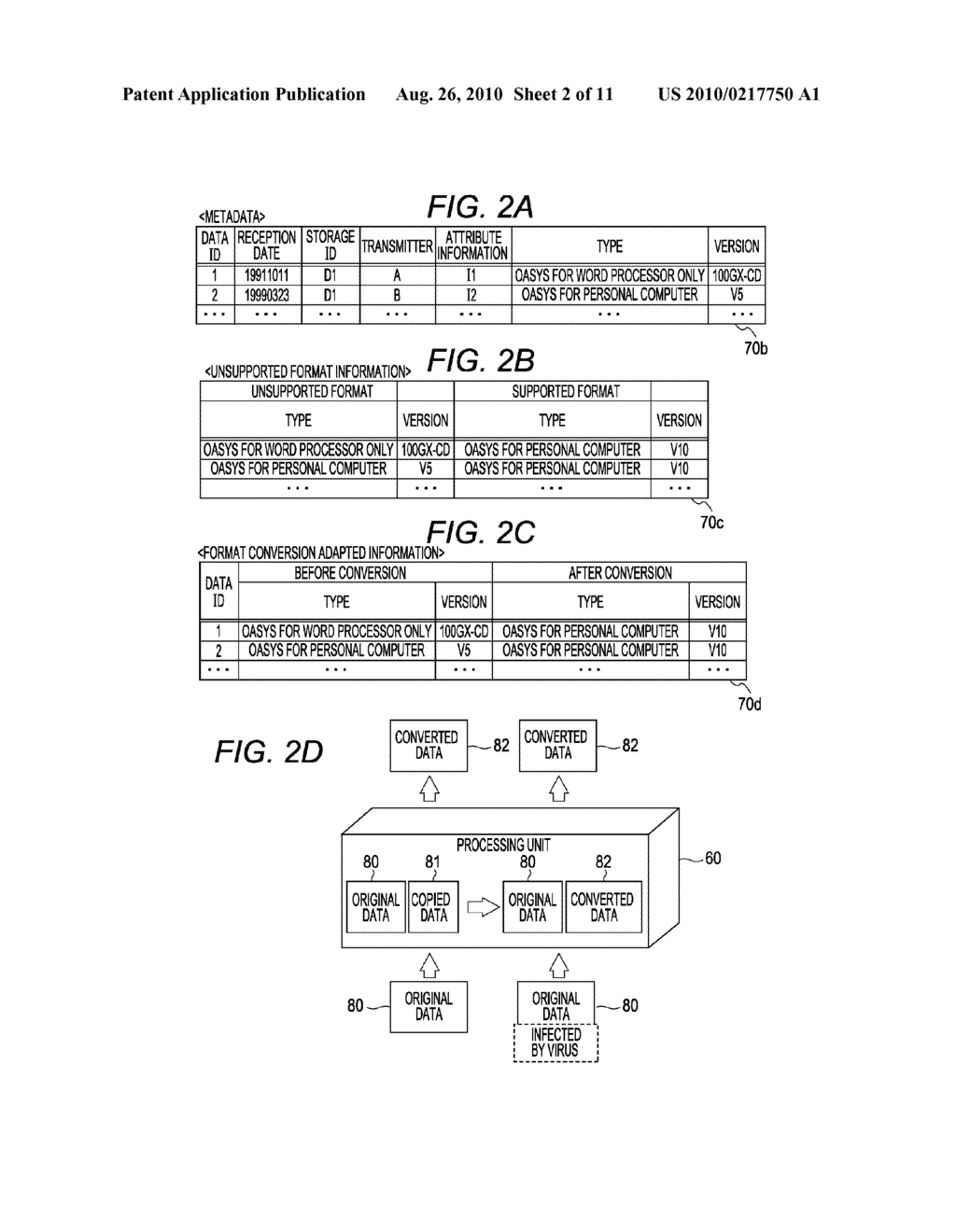 ARCHIVE APPARATUS, CONVERSION APPARATUS AND CONVERSION PROGRAM - diagram, schematic, and image 03