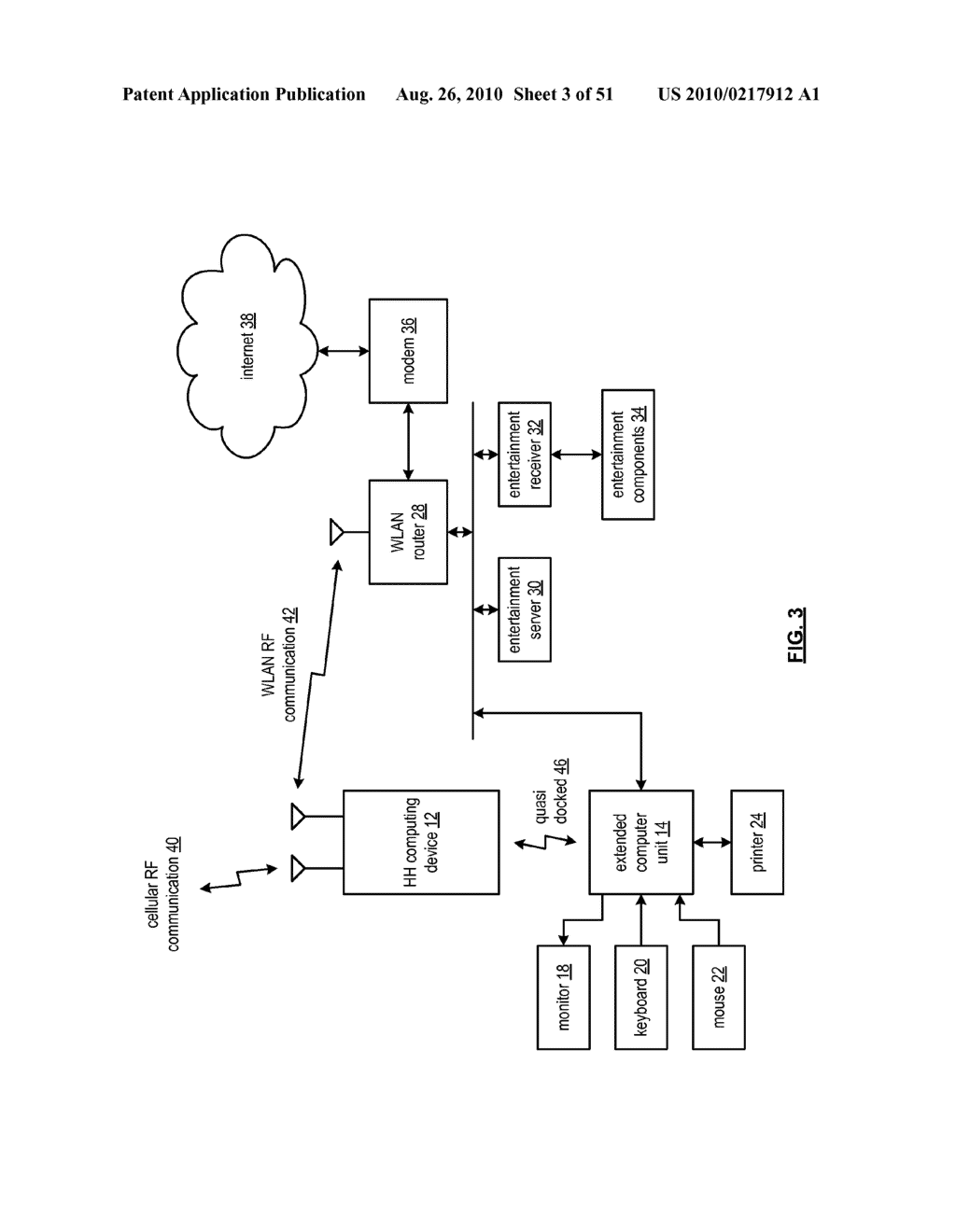 DOCKABLE HANDHELD COMPUTING DEVICE WITH GRAPHICAL USER INTERFACE AND METHODS FOR USE THEREWITH - diagram, schematic, and image 04