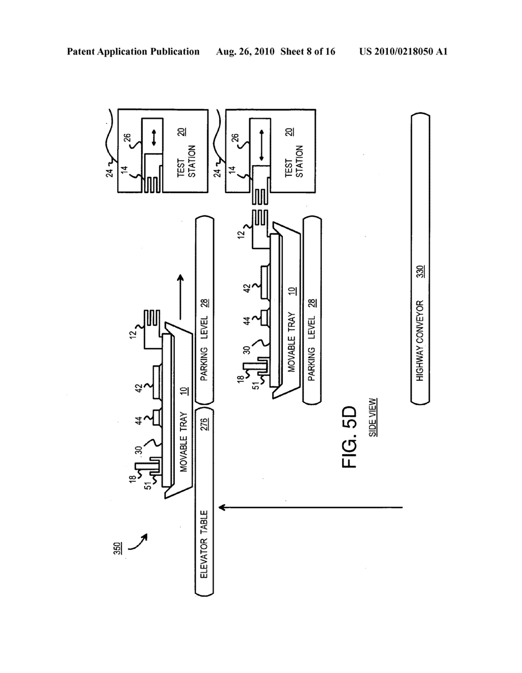 Parking Structure Memory-Module Tester that Moves Test Motherboards Along a Highway for Remote Loading/Unloading - diagram, schematic, and image 09