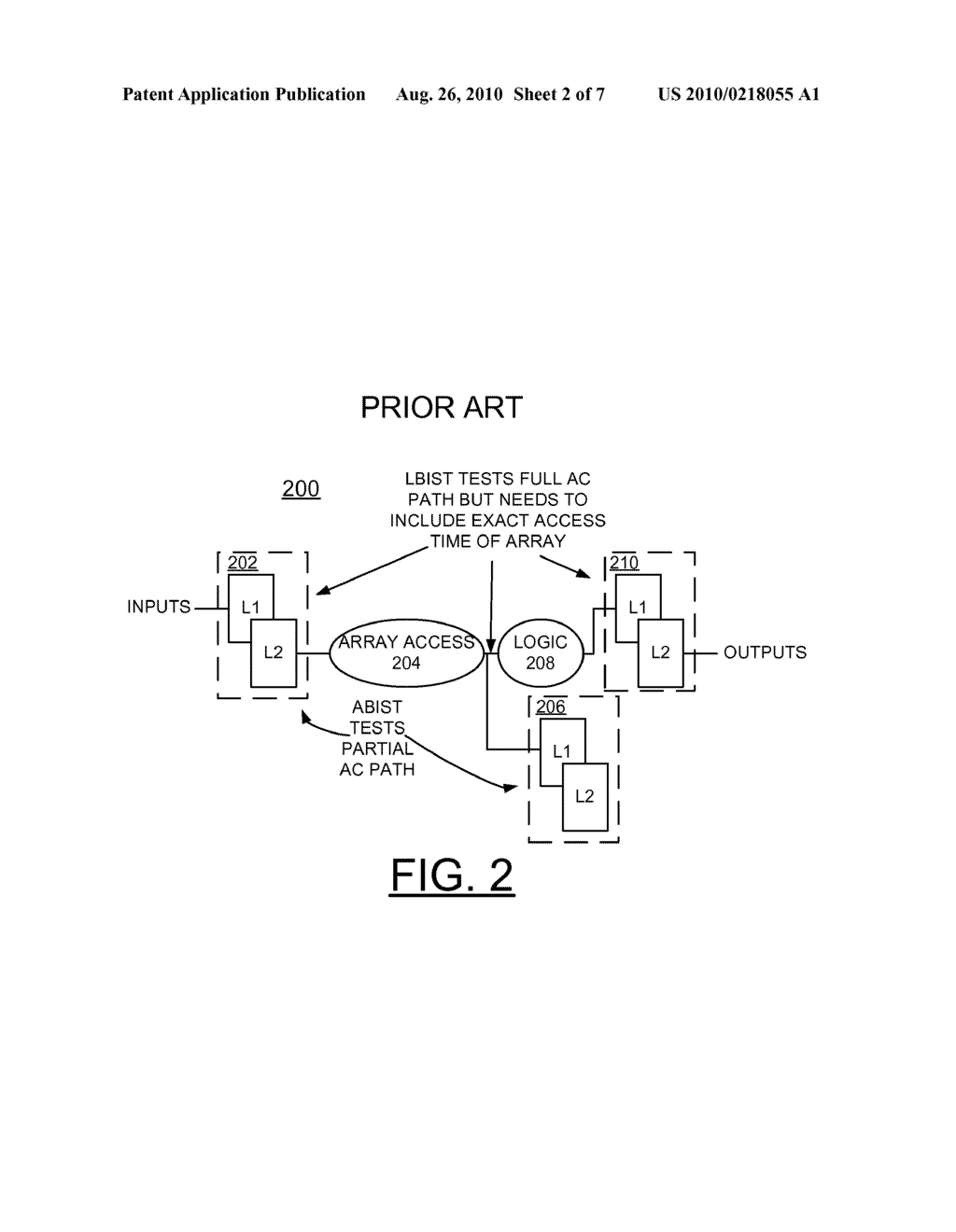 Implementing Enhanced Array Access Time Tracking With Logic Built in Self Test of Dynamic Memory and Random Logic - diagram, schematic, and image 03