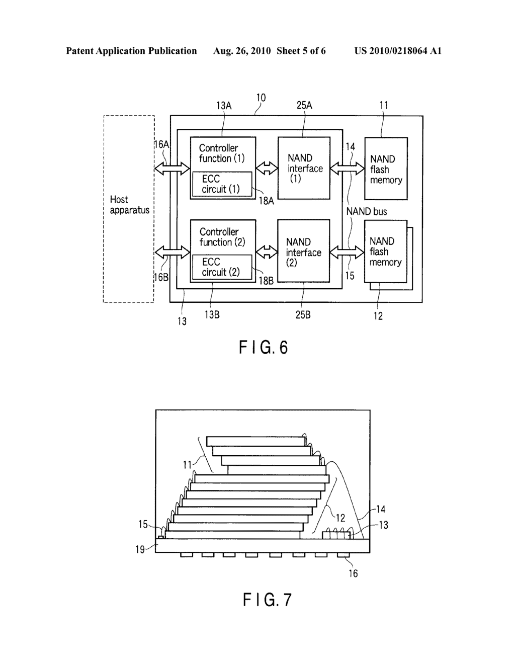 SEMICONDUCTOR MEMORY DEVICE INCORPORATING CONTROLLER - diagram, schematic, and image 06