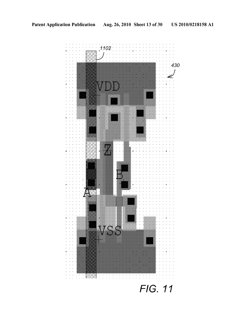METHOD AND APPARATUS FOR CAMOUFLAGING A STANDARD CELL BASED INTEGRATED CIRCUIT - diagram, schematic, and image 14