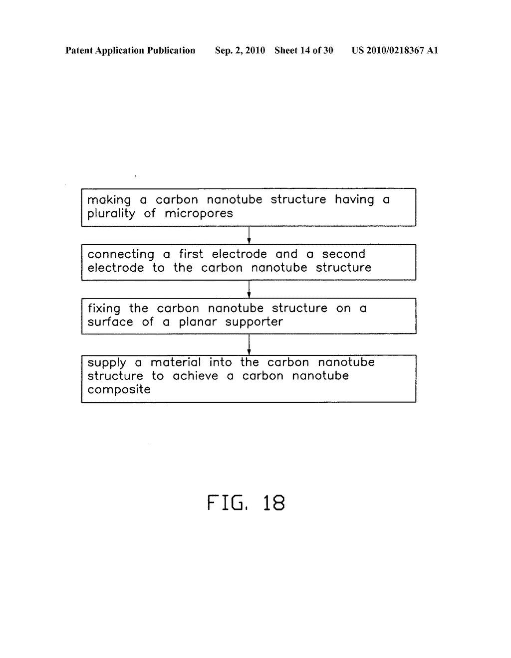 Method for making carbon nanotube heater - diagram, schematic, and image 15