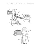 PORTABLE CYCLONIC DUST COLLECTOR diagram and image