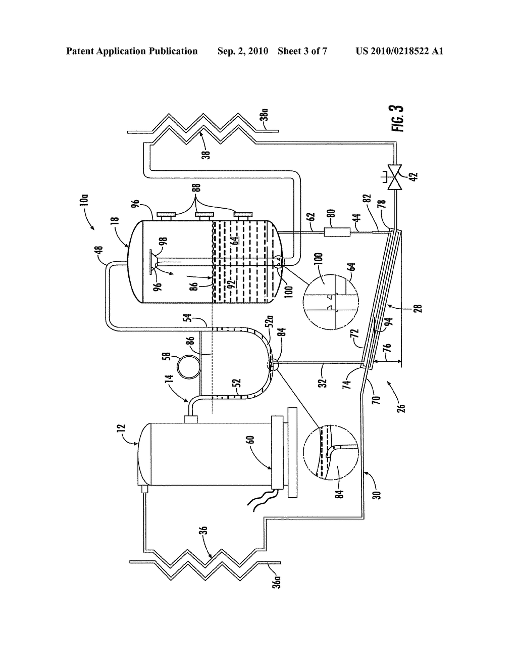 OIL RETURN SYSTEM AND METHOD FOR ACTIVE CHARGE CONTROL IN AN AIR CONDITIONING SYSTEM - diagram, schematic, and image 04