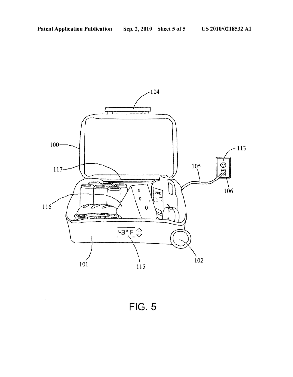 Luggage Refrigerator - diagram, schematic, and image 06