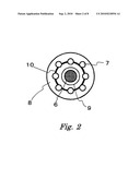 BURNER FOR PRODUCING GLASS FINE PARTICLES AND METHOD FOR MANUFACTURING POROUS GLASS BASE MATERIAL USING THE SAME diagram and image