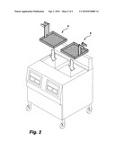 Screen for deep fat fryers diagram and image