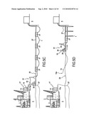 Device and Method of Connecting an Electric Power Line Between a Ship and a Terminal diagram and image