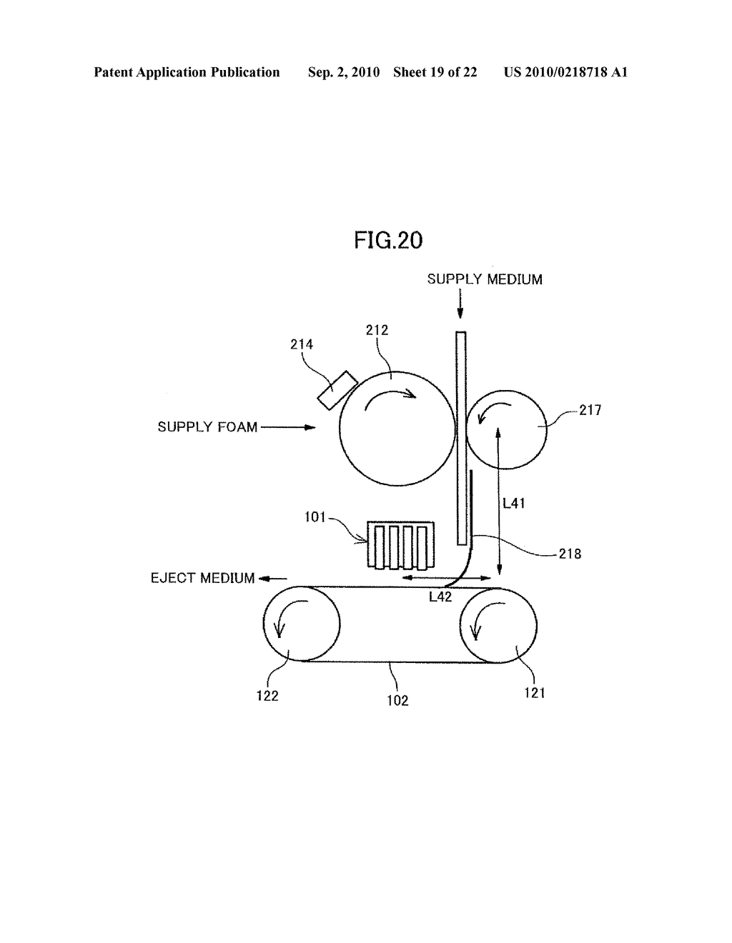 IMAGE FORMING APPARATUS AND APPARATUS FOR COATING FOAM ON COATING TARGET MEMBER - diagram, schematic, and image 20