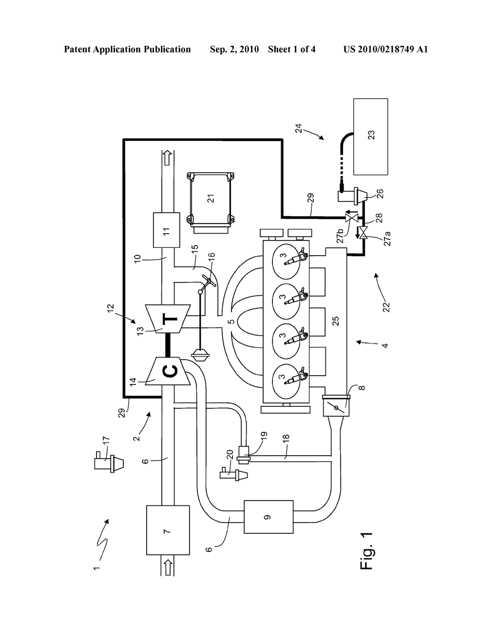 Intake Manifold With Integrated Canister Circuit For A Supercharged Internal Combustion Engine - diagram, schematic, and image 02