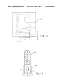 STORAGE SYSTEM FOR AN APPARATUS THAT DELIVERS BREATHABLE GAS TO A PATIENT diagram and image