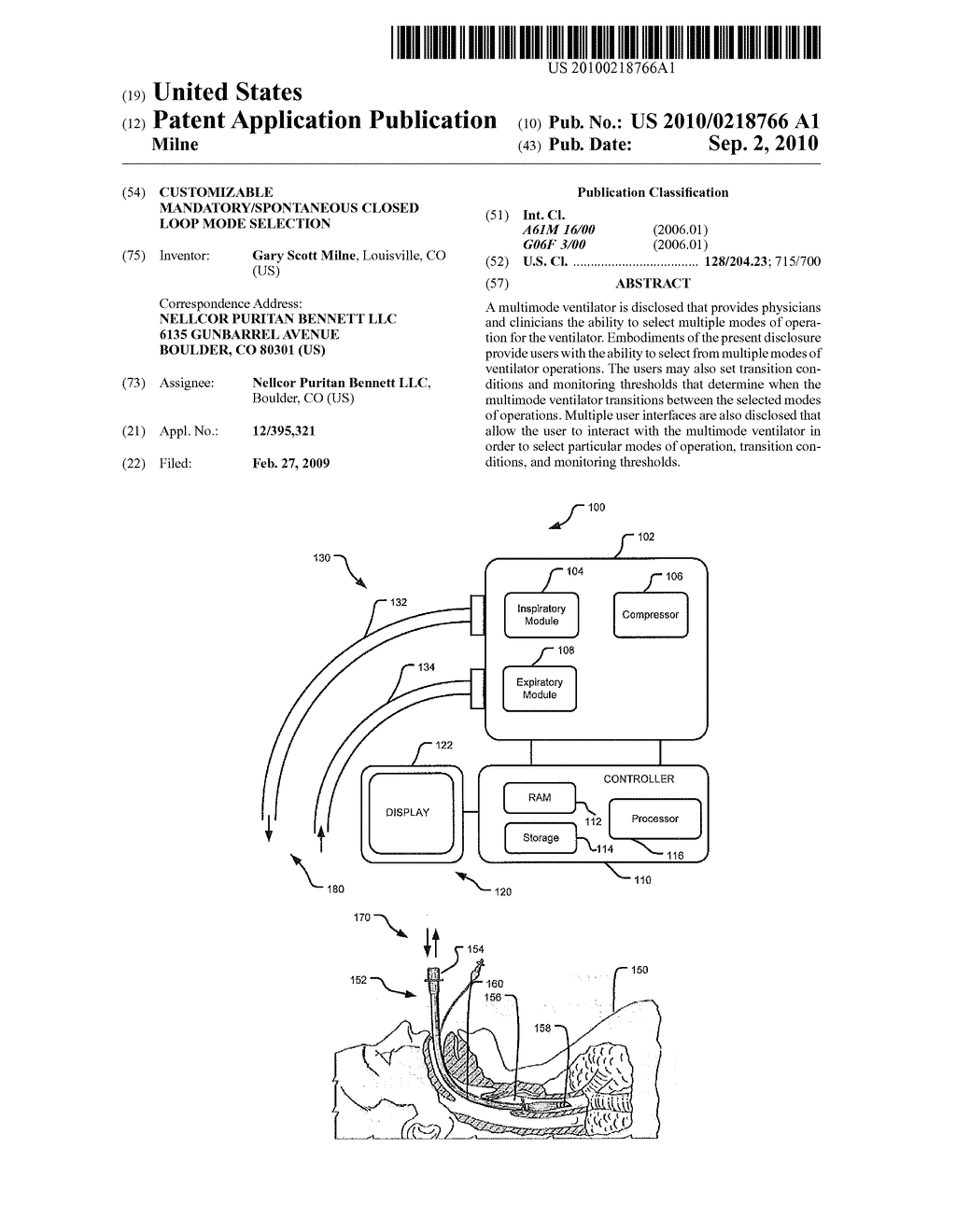 CUSTOMIZABLE MANDATORY/SPONTANEOUS CLOSED LOOP MODE SELECTION - diagram, schematic, and image 01