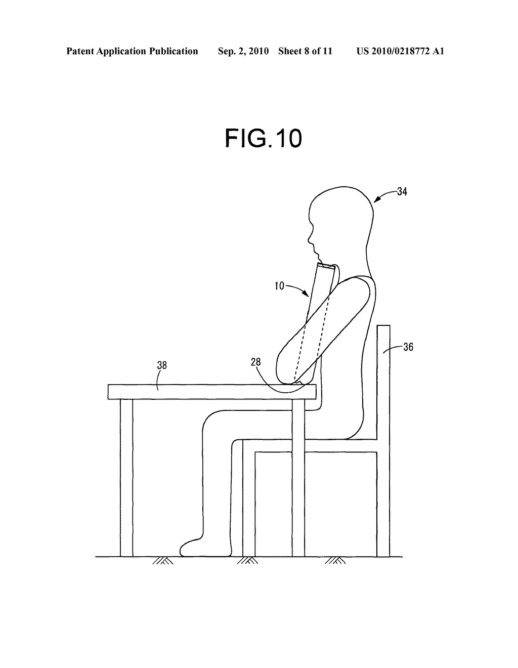 EXERCISE DEVICE FOR CORRECTING POSTURE - diagram, schematic, and image 09