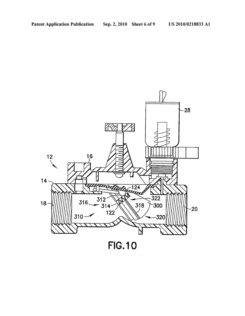 Diaphragm Valve With Electronic Pressure Detection - diagram, schematic, and image 07