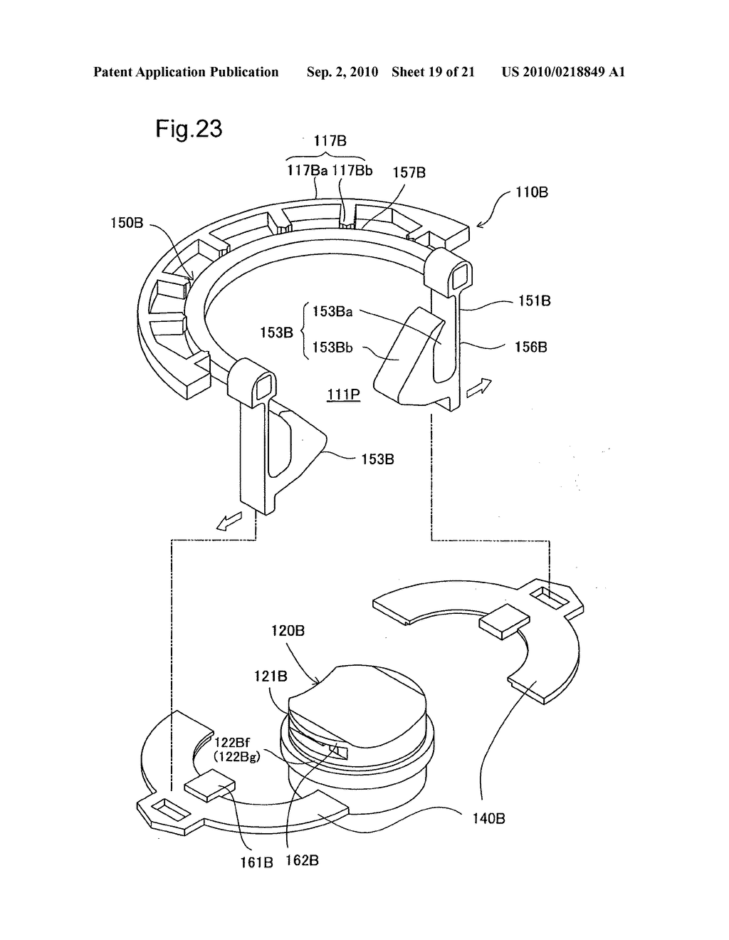 Fuel tank opening-closing device - diagram, schematic, and image 20