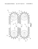 Log-feeding device for a bark-stripping machine diagram and image