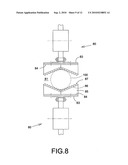 Log-feeding device for a bark-stripping machine diagram and image