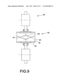 Log-feeding device for a bark-stripping machine diagram and image