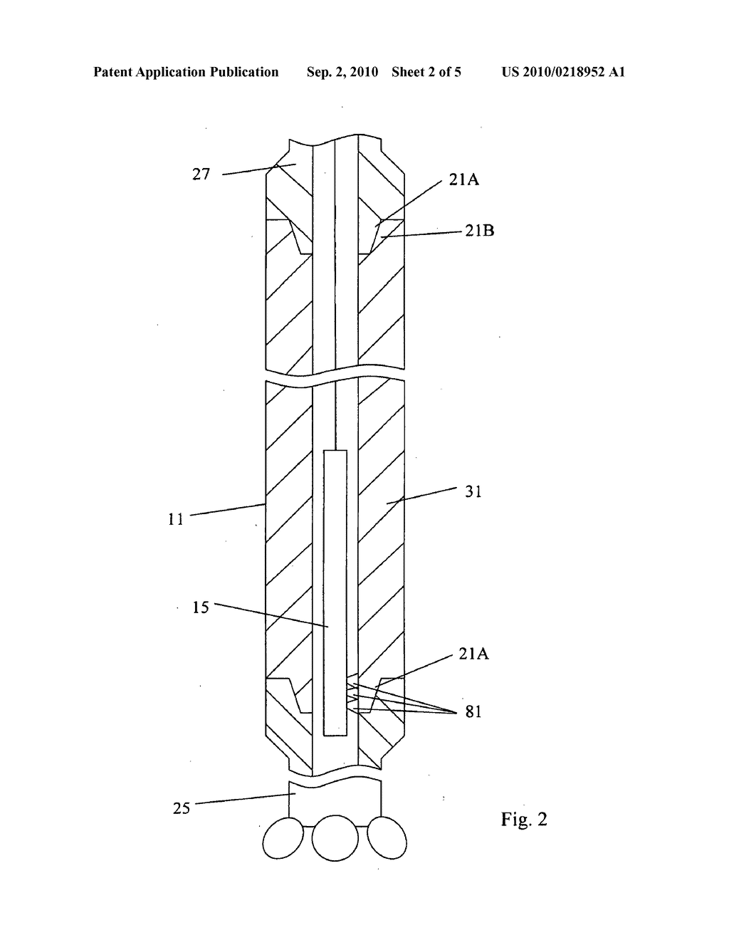 Method and apparatus to remove a downhole drill collar from a well bore - diagram, schematic, and image 03