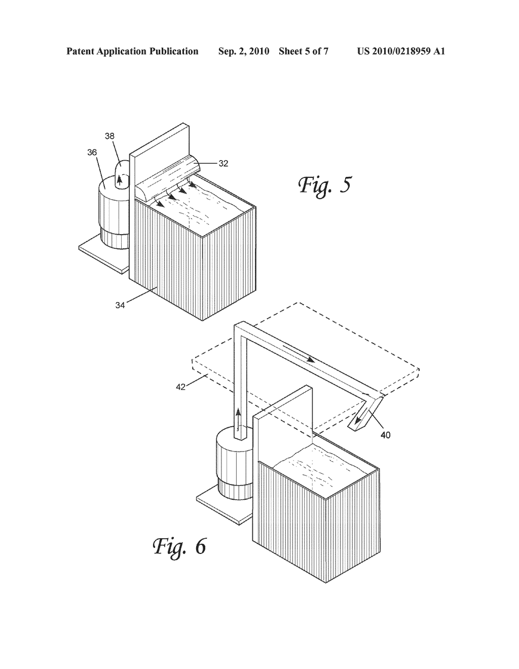 Method and device for suppression of fire by local flooding with ultra-fine water mist - diagram, schematic, and image 06