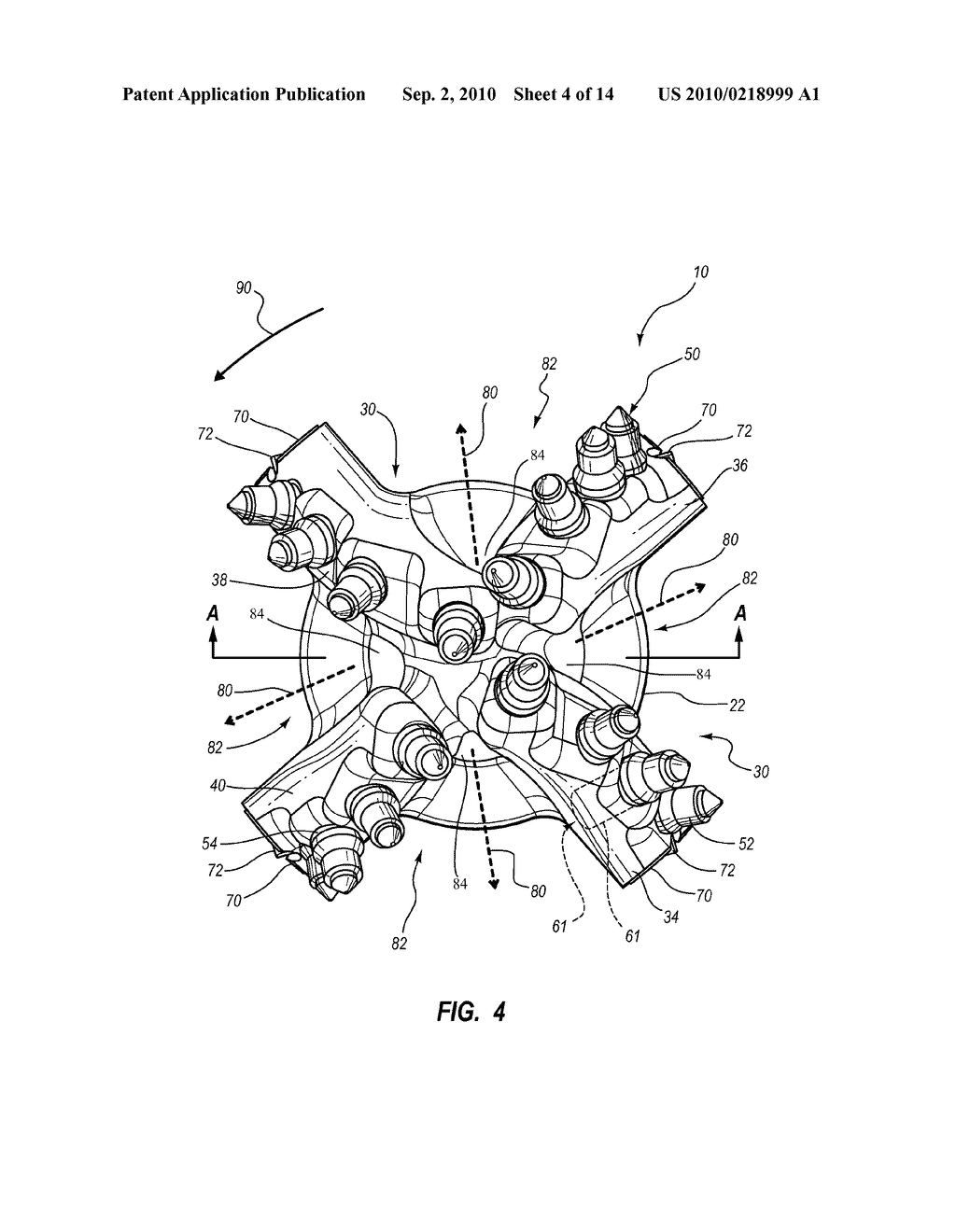 DRILL BIT FOR EARTH BORING - diagram, schematic, and image 05