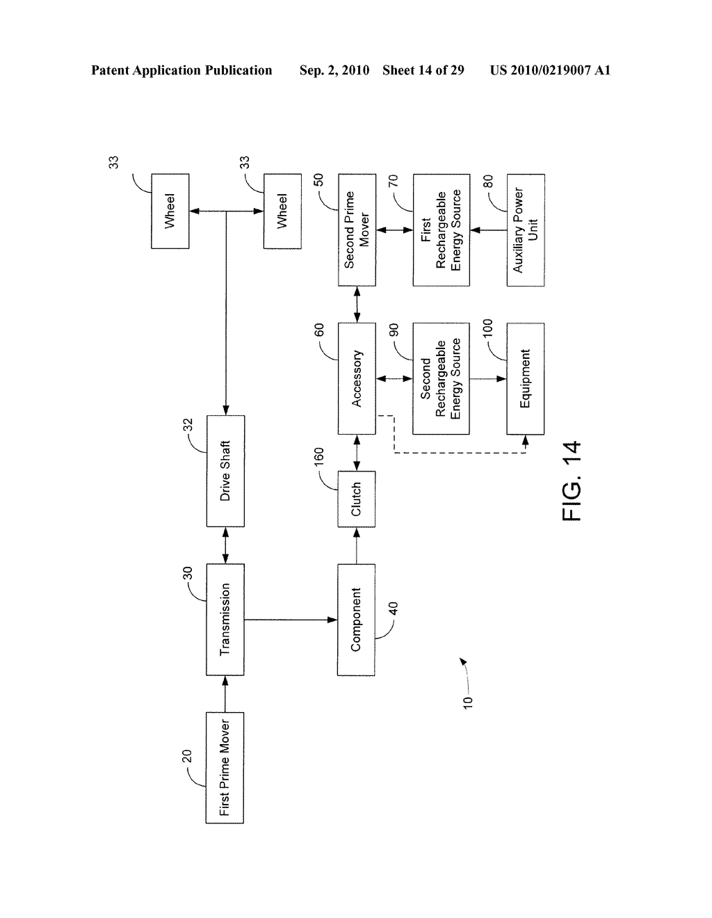 HYBRID VEHICLE DRIVE SYSTEM AND METHOD AND IDLE REDUCTION SYSTEM AND METHOD - diagram, schematic, and image 15