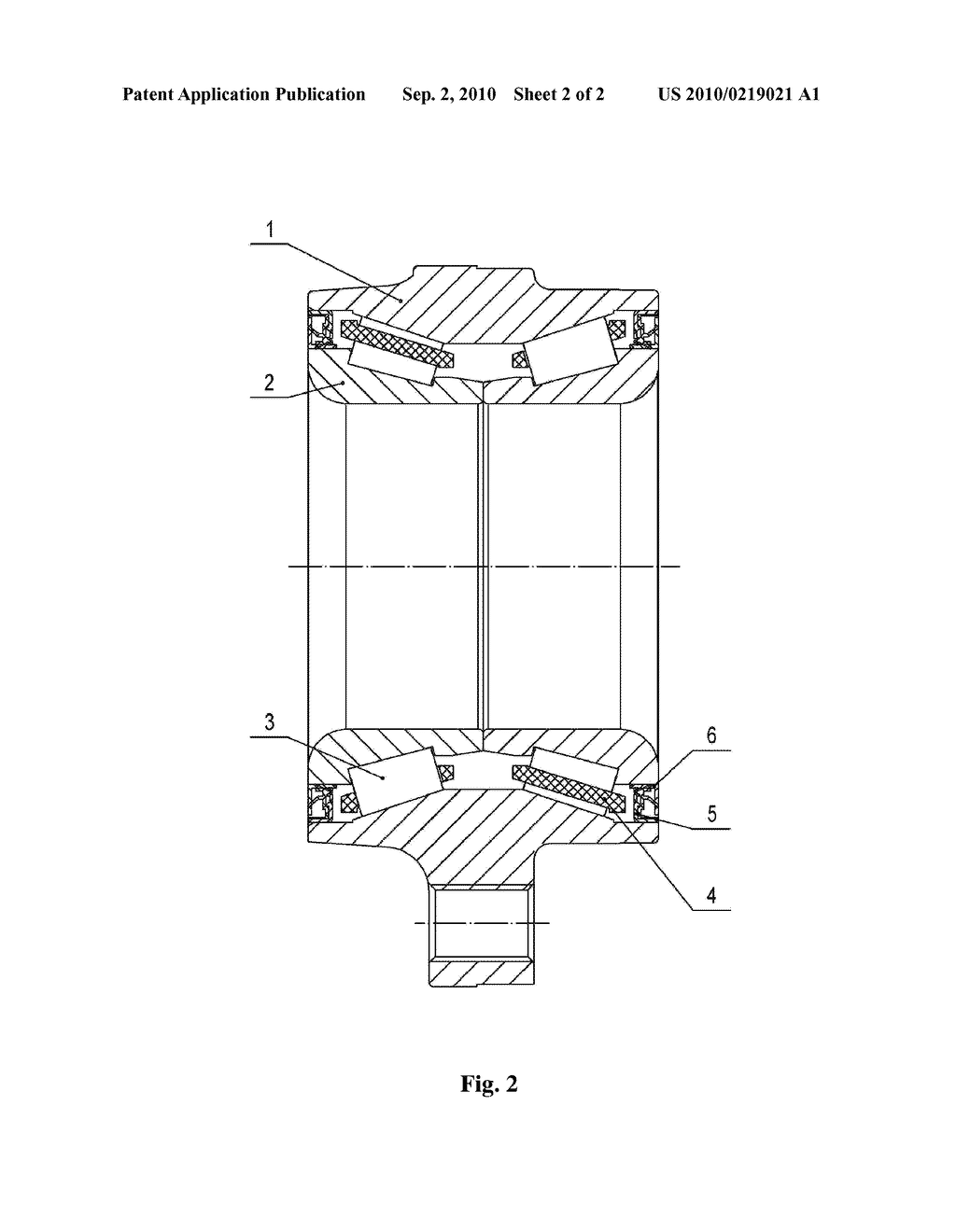 WHEEL BEARING HUB WITH OIL PRESSURE CUP - diagram, schematic, and image 03