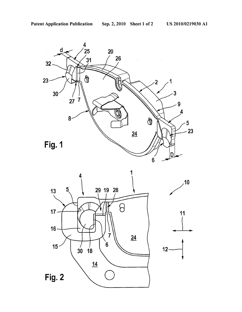 BRAKE PAD FOR A PARTIALLY-LINED DISK BRAKE - diagram, schematic, and image 02