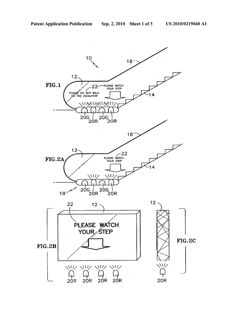 ESCALATOR DISPLAY DEVICE - diagram, schematic, and image 02