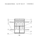 Mass-exchange contact device diagram and image