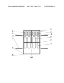 Mass-exchange contact device diagram and image