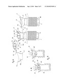 RETRACTABLE AND FLEXIBLE PLASTIC CONTAINER FOR LIQUIDS diagram and image