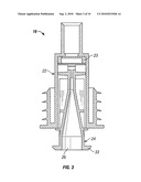 Manual dispenser with electrical generator diagram and image