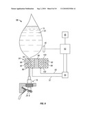 Manual dispenser with electrical generator diagram and image