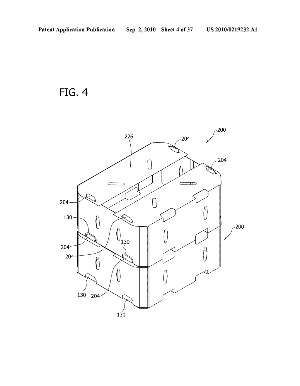 REINFORCED POLYGONAL CONTAINERS AND BLANKS OF SHEET MATERIAL FOR MAKING THE SAME - diagram, schematic, and image 05