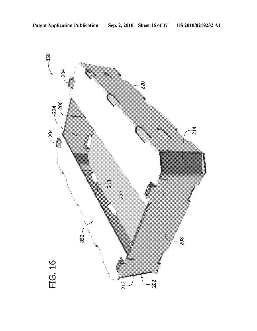 REINFORCED POLYGONAL CONTAINERS AND BLANKS OF SHEET MATERIAL FOR MAKING THE SAME - diagram, schematic, and image 17