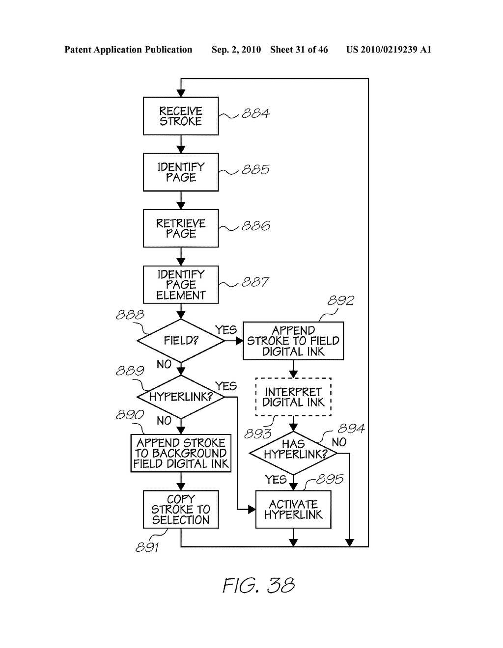 METHOD OF INTERACTING WITH PRINTED SUBSTRATE - diagram, schematic, and image 32