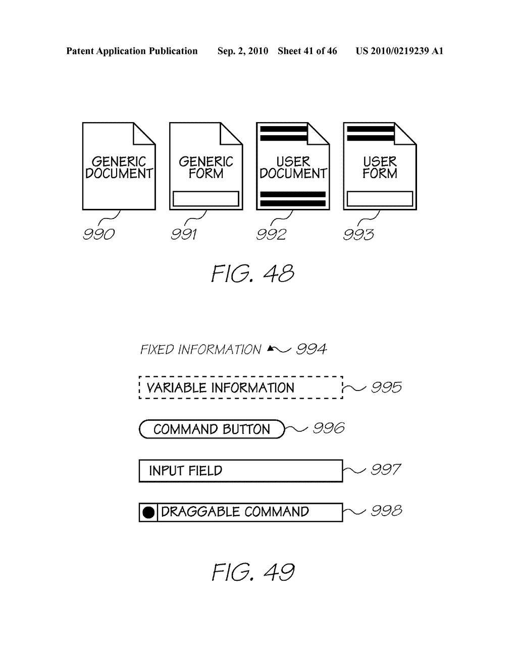 METHOD OF INTERACTING WITH PRINTED SUBSTRATE - diagram, schematic, and image 42