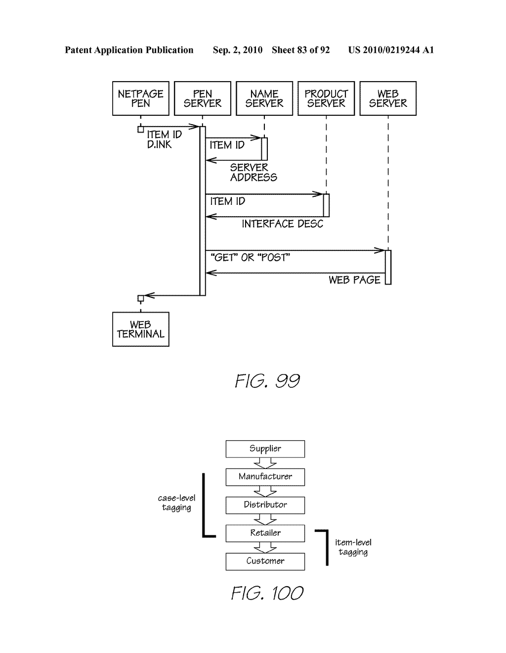 METHOD OF MAINTAINING PRODUCT STATUS USING CODED TAGS - diagram, schematic, and image 84